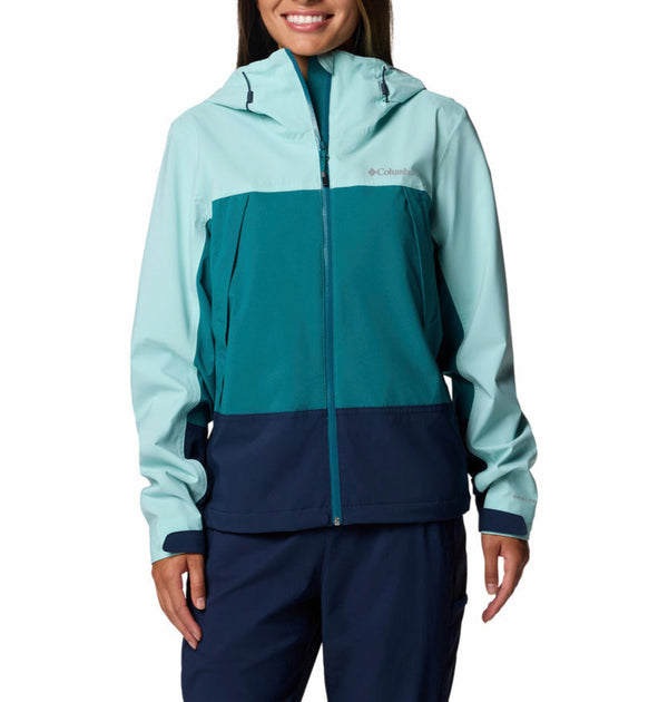 Columbia Womens Boulder Falls Rain Jacket
