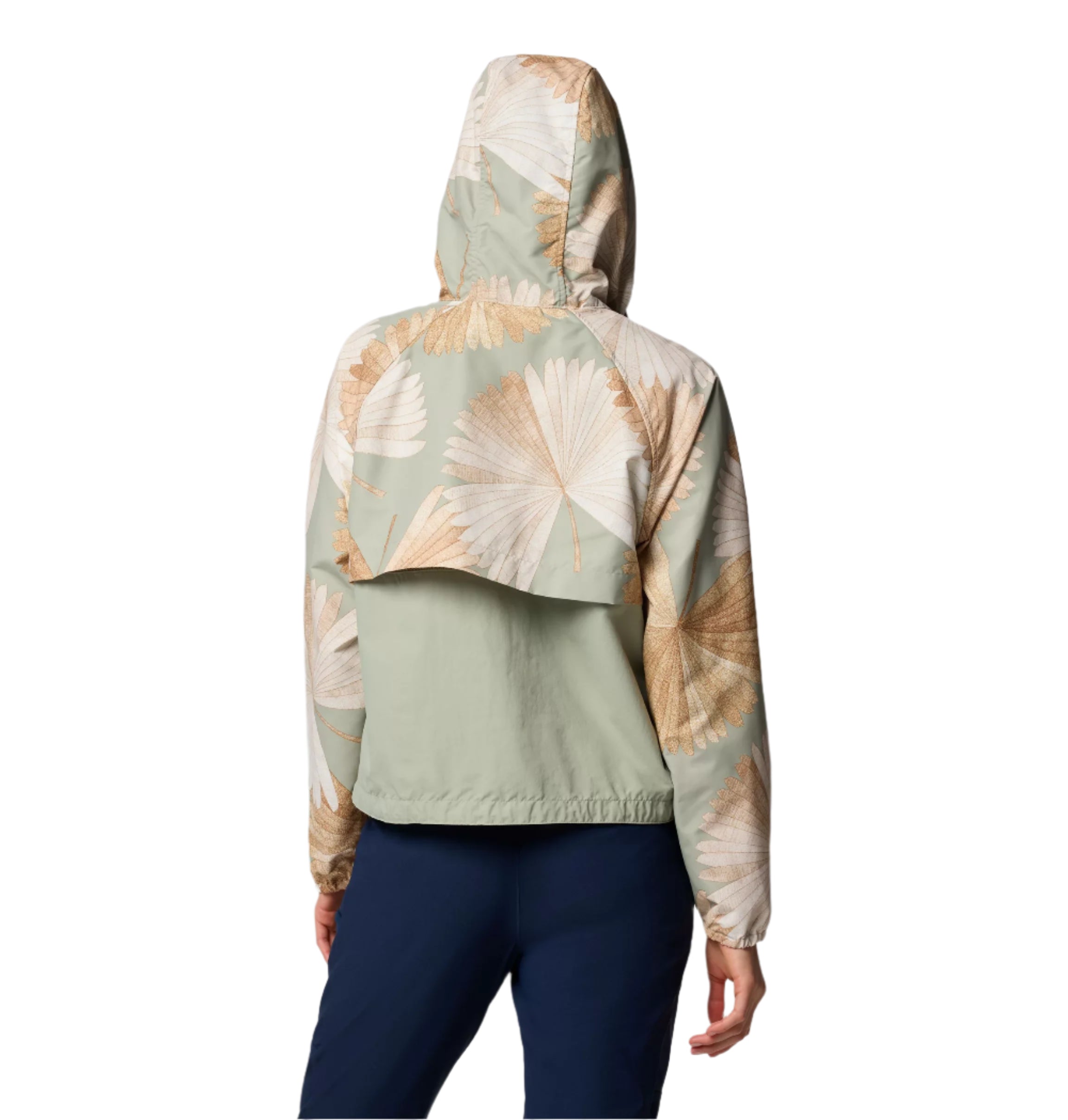 Columbia Womens Spire Valley Printed Windbreaker Jacket