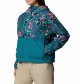 Columbia Womens Spire Valley Printed Windbreaker Jacket