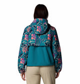 Columbia Womens Spire Valley Printed Windbreaker Jacket