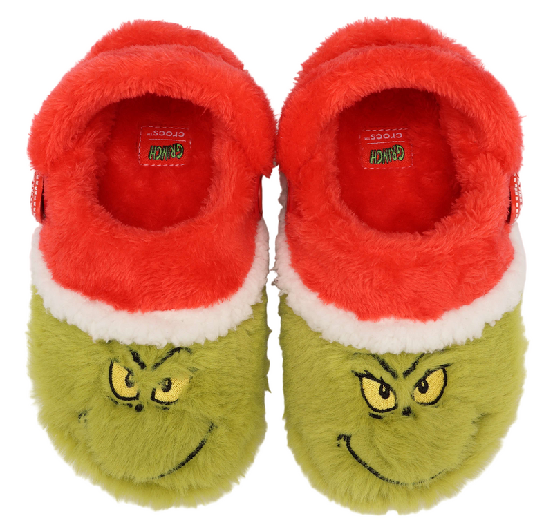 Crocs Toddler The Grinch Classic Lined Clogs