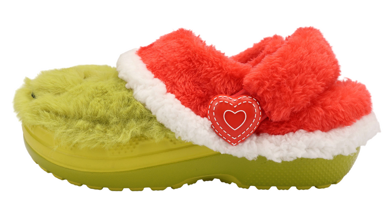 Crocs Toddler The Grinch Classic Lined Clogs