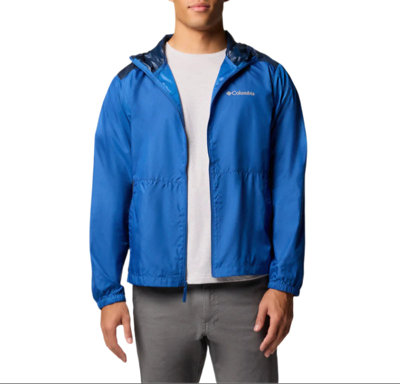 Columbia Mens Discovery Loop Full-Zip Windbreaker Jacket