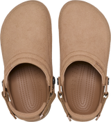 Crocs Classic Crafted Vegan Suede Clogs