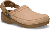Crocs Classic Crafted Vegan Suede Clogs