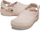 Crocs Classic Crafted Vegan Suede Clogs