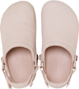 Crocs Classic Crafted Vegan Suede Clogs