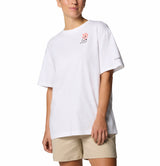 Columbia Womens Rolling Bend Graphic Oversized Short Sleeve T-Shirt