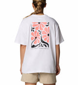 Columbia Womens Rolling Bend Graphic Oversized Short Sleeve T-Shirt
