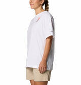 Columbia Womens Rolling Bend Graphic Oversized Short Sleeve T-Shirt
