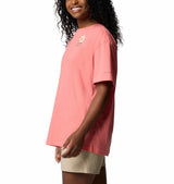 Columbia Womens Rolling Bend Graphic Oversized Short Sleeve T-Shirt