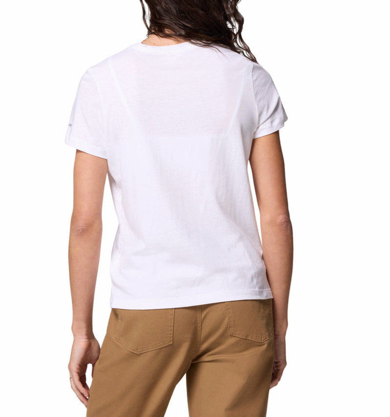 Columbia Womens Ruby Springs Graphic Fitted Short Sleeve T-Shirt