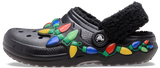 Crocs Classic Lined Holiday Lights Clogs