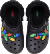 Crocs Classic Lined Holiday Lights Clogs