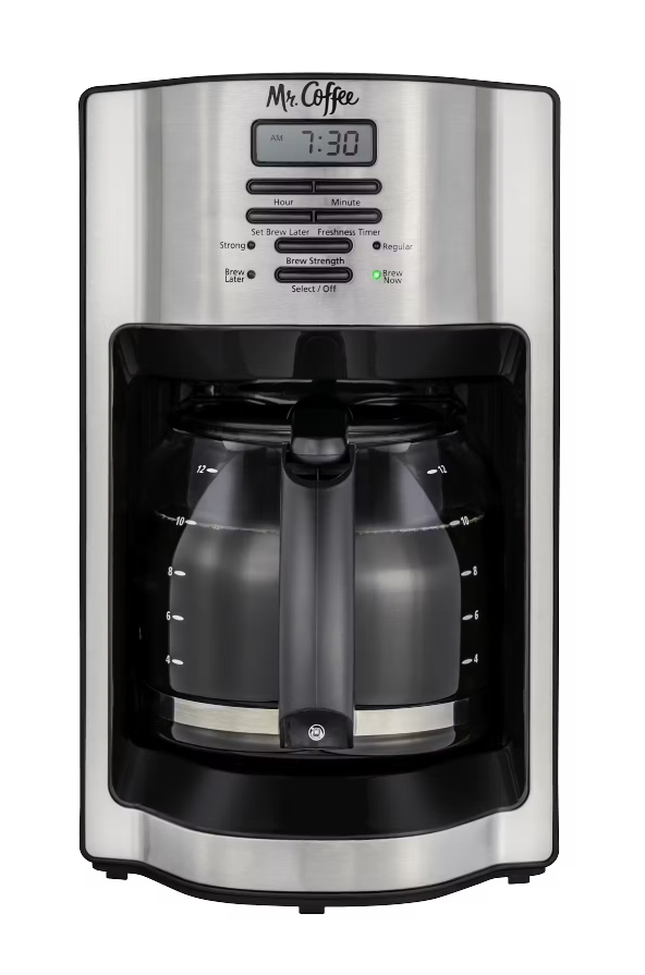 Mr. Coffee 12-Cup Programmable Coffee Maker with Rapid Brew System