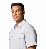 Columbia Mens PFG Backwater Short Sleeve Button Down Shirt