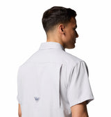 Columbia Mens PFG Backwater Short Sleeve Button Down Shirt