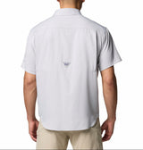 Columbia Mens PFG Backwater Short Sleeve Button Down Shirt