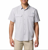 Columbia Mens PFG Backwater Short Sleeve Button Down Shirt