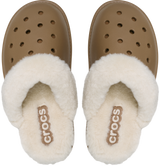 Crocs Classic Fuzz Scuff Clogs