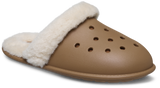 Crocs Classic Fuzz Scuff Clogs