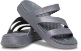 Crocs Womens Getaway Glimmer Strappy Sandals