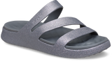Crocs Womens Getaway Glimmer Strappy Sandals