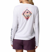 Columbia Womens Tidal Tee PFG Diamond Isle Long Sleeve T-Shirt