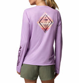 Columbia Womens Tidal Tee PFG Diamond Isle Long Sleeve T-Shirt
