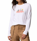 Columbia Womens Ruby Springs Graphic Long Sleeve T-Shirt