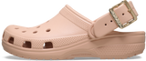 Crocs Classic Metallic Buckle Clogs