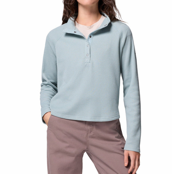 Columbia Women's Holly Hideaway Waffle Half Snap Shirt