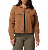 Columbia Womens Blue Point Creek Short Corduroy Shirt Jacket