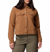 Columbia Womens Blue Point Creek Short Corduroy Shirt Jacket