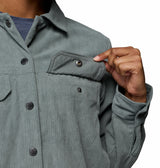 Columbia Womens Blue Point Creek Short Corduroy Shirt Jacket