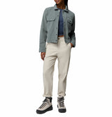 Columbia Womens Blue Point Creek Short Corduroy Shirt Jacket