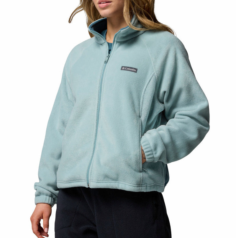 Columbia Womens Benton Springs Relaxed Full Zip Fleece Jacket