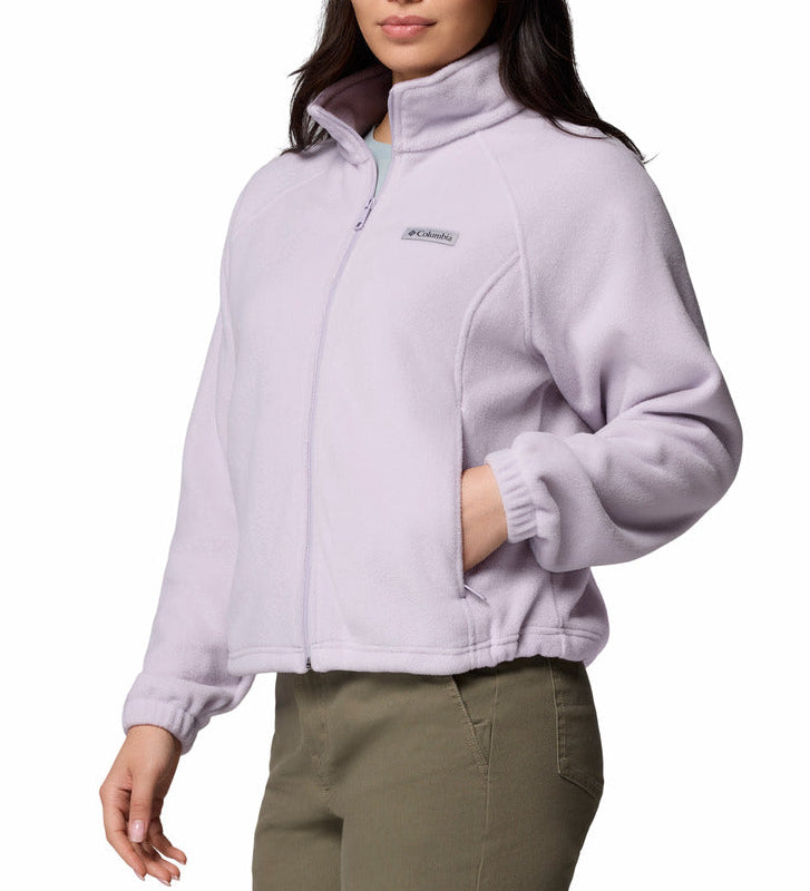 Columbia Womens Benton Springs Relaxed Full Zip Fleece Jacket