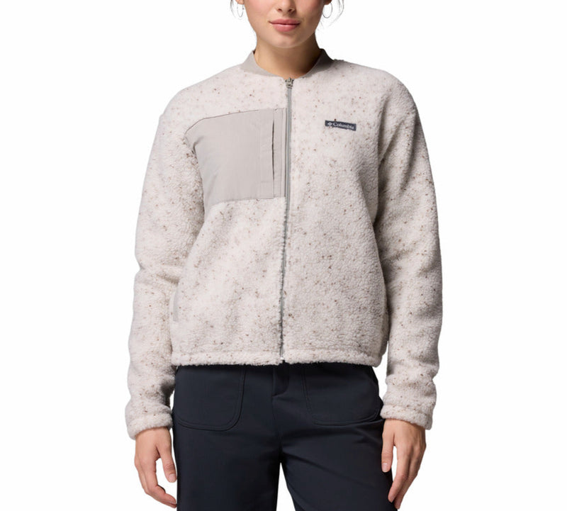 Columbia Womens Stellar Path Fleece Bomber Full Zip Jacket