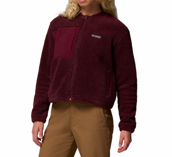 Columbia Womens Stellar Path Fleece Bomber Full Zip Jacket