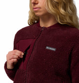 Columbia Womens Stellar Path Fleece Bomber Full Zip Jacket