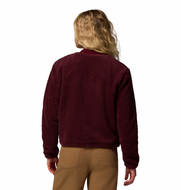 Columbia Womens Stellar Path Fleece Bomber Full Zip Jacket