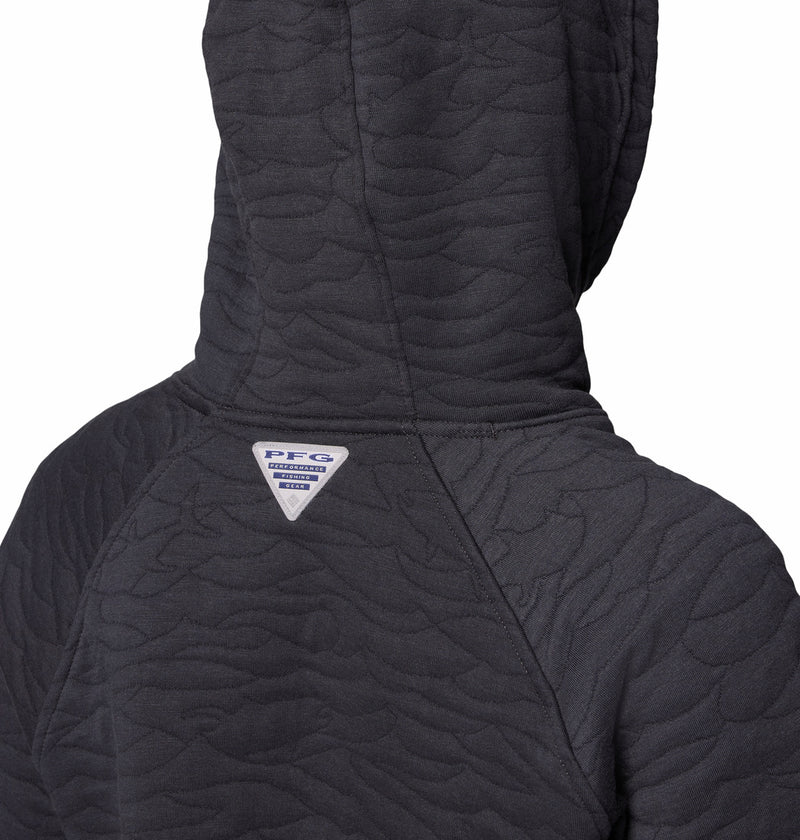 Columbia Womens PFG Open Water Quilted Hoodie Jacket