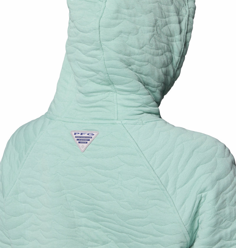 Columbia Womens PFG Open Water Quilted Hoodie Jacket