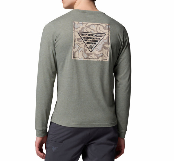 Columbia Mens PFG Uncharted Graphic Long Sleeve T-Shirt
