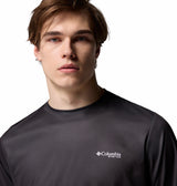 Columbia Mens PFG Terminal Tackle Border Hex Long Sleeve T-Shirt