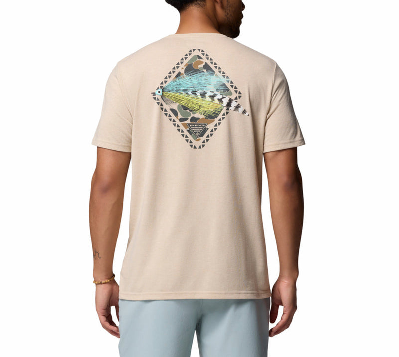 Columbia Mens PFG Diamond Fly Short Sleeve T-Shirt