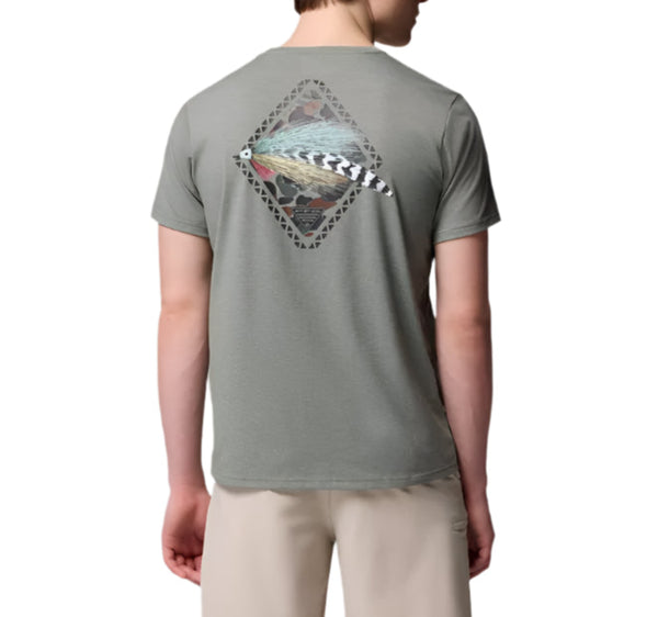 Columbia Mens PFG Diamond Fly Short Sleeve T-Shirt