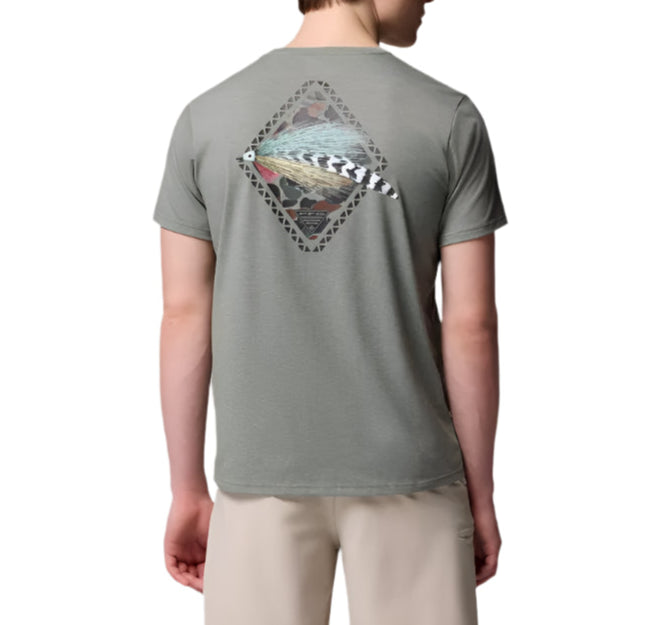 Columbia Mens PFG Diamond Fly Short Sleeve T-Shirt