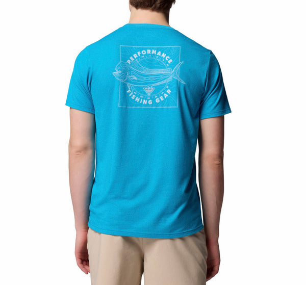 Columbia Mens PFG Diamond Fly Short Sleeve T-Shirt